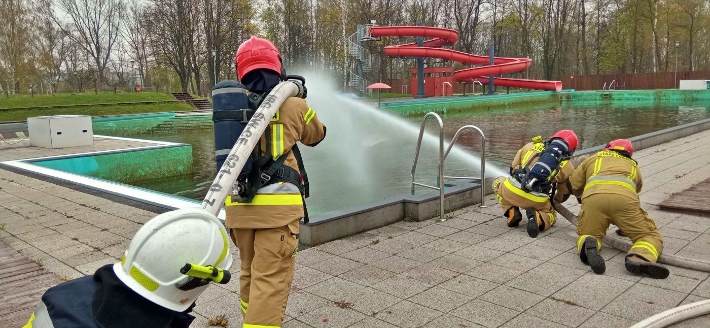 Świętochłowice Skałka czyszczenie basenu