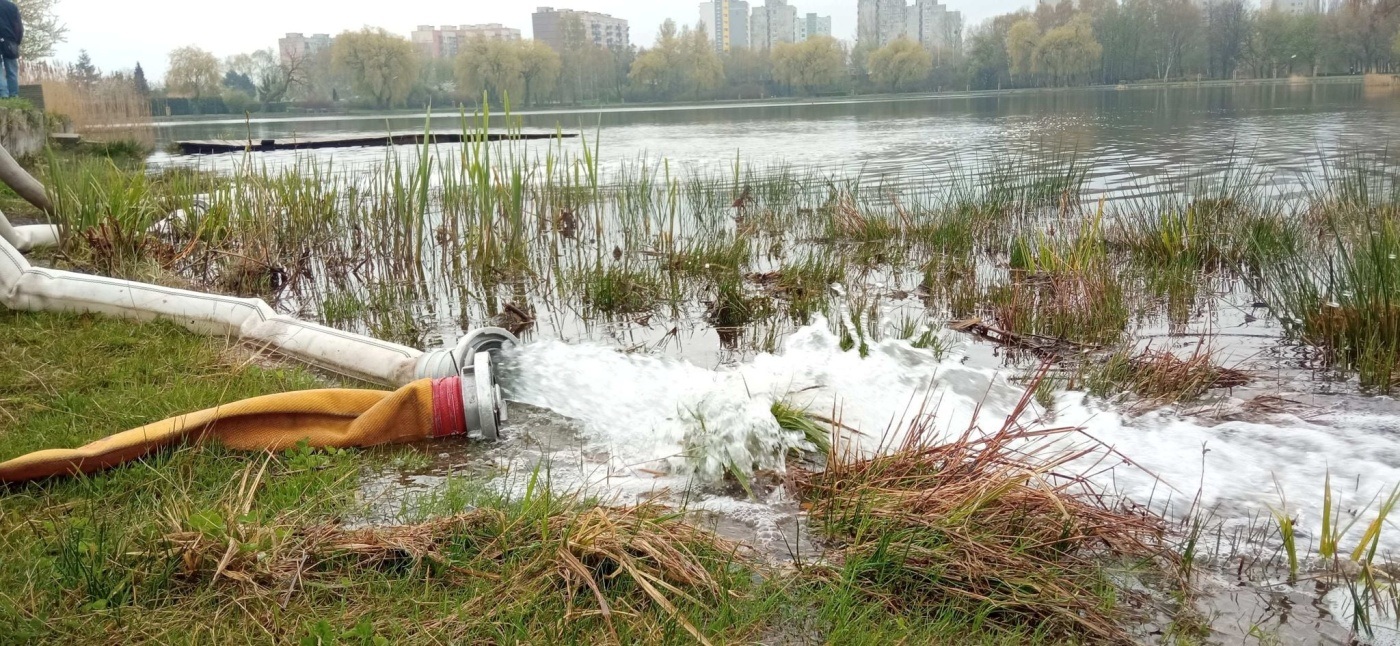 Świętochłowice Skałka czyszczenie basenu 7