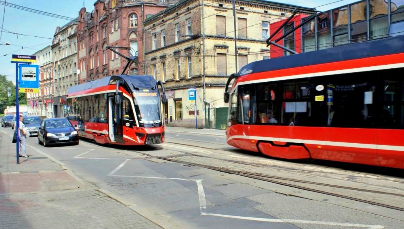 Świętochłowice modernizacja torowiska na ul Katowickiej 2