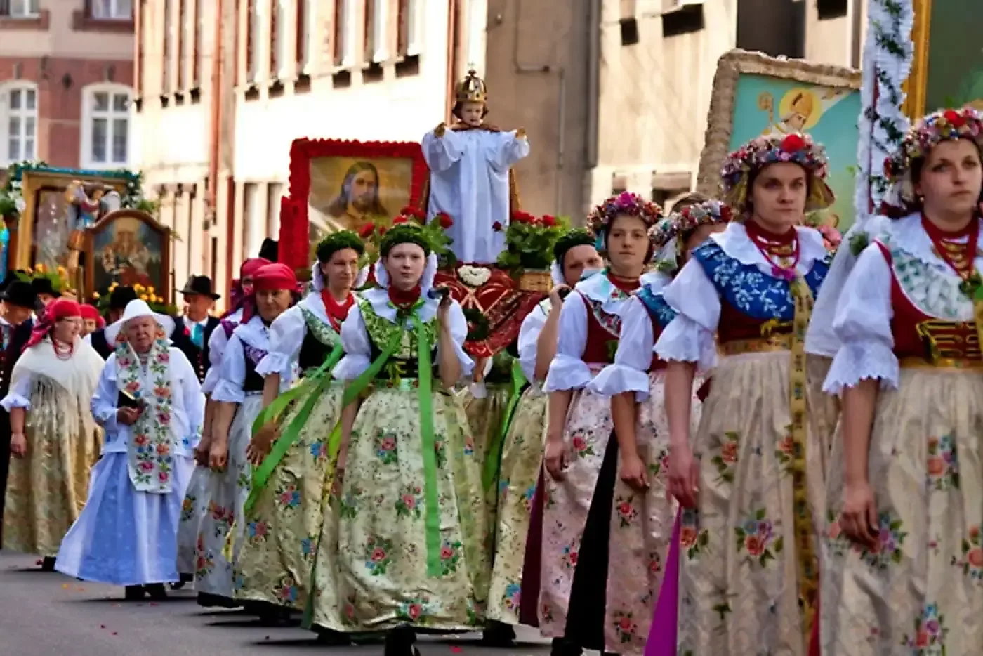 Uroczystości Bożego Ciała w Świętochłowicach