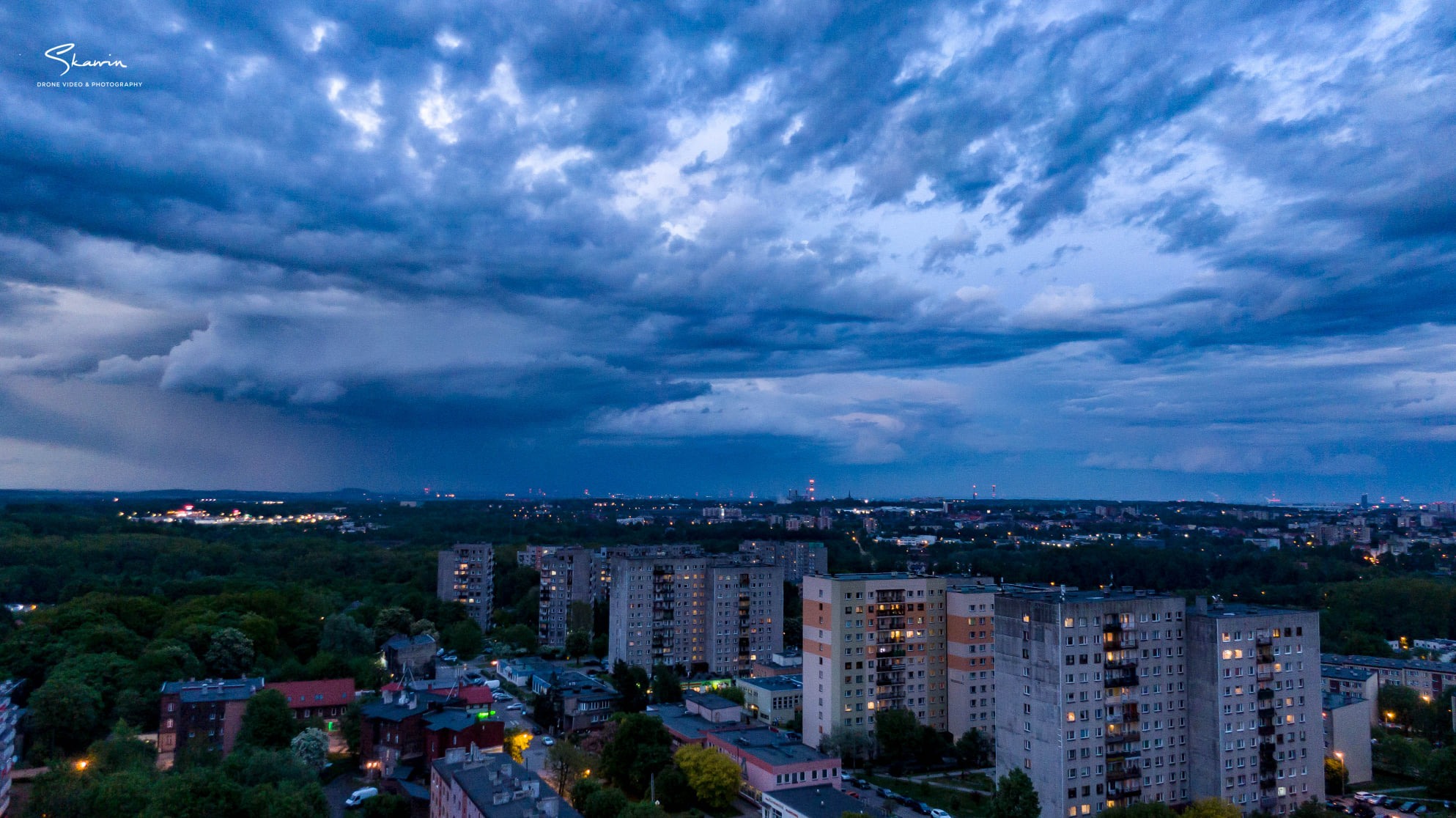 Burza w Świętochłowicach