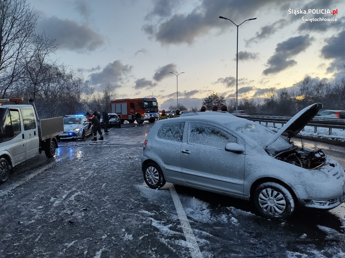 Karambol na DTŚ w Świętochłowicach 1