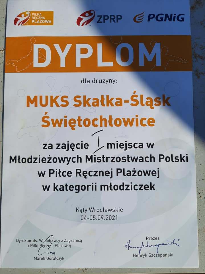 MUKS Skałka mistrzem Polski młodziczek 1