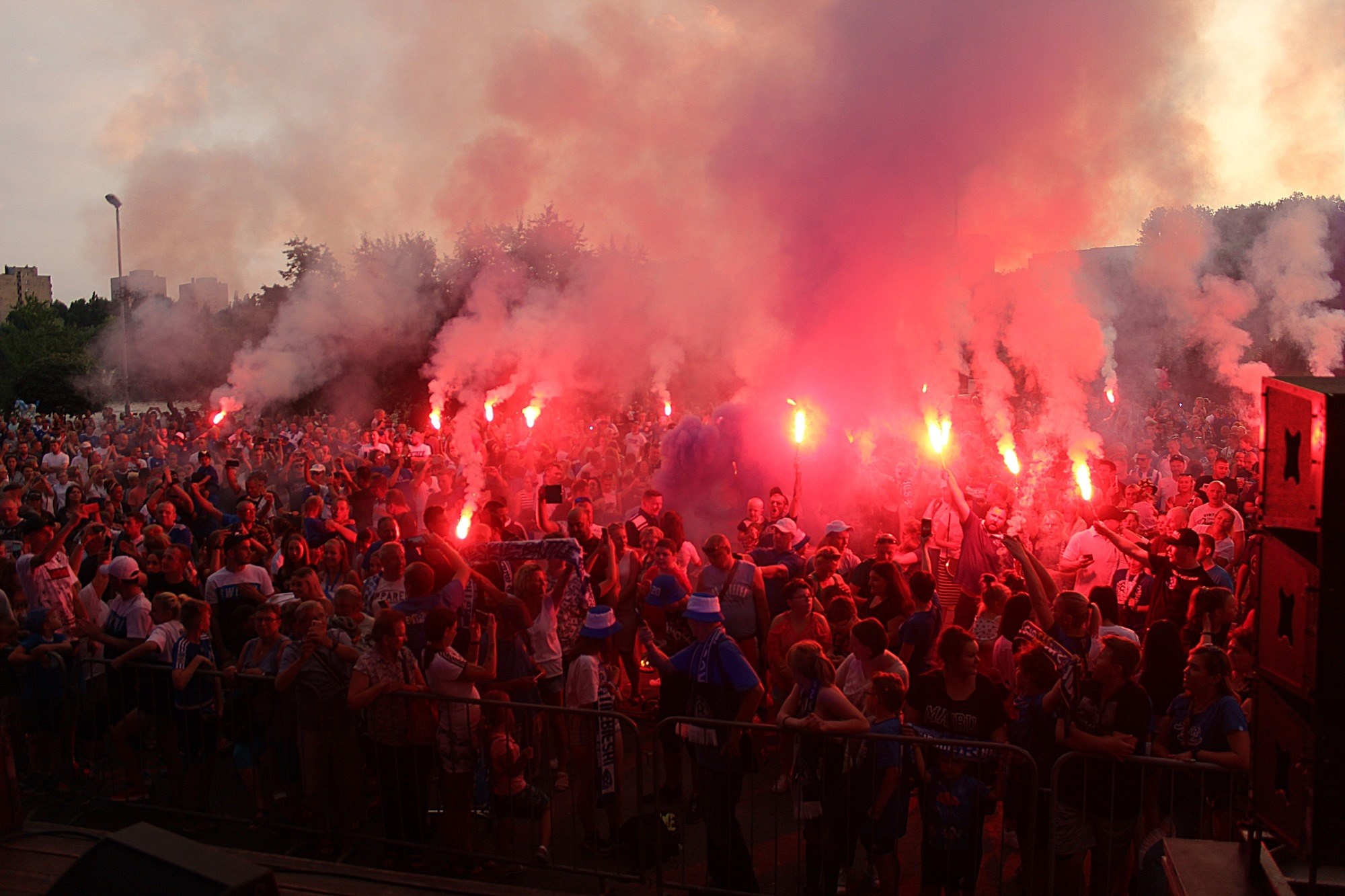 Ruch Chorzów kibice fot Marcin Zorychta