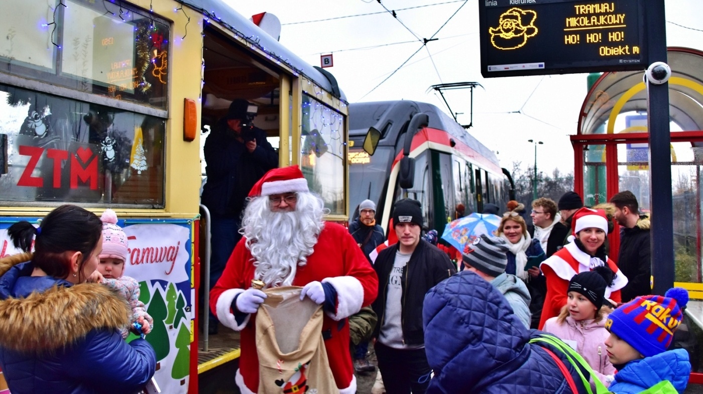 Tramwaj z Mikołajem przyjedzie do Świętochłowic