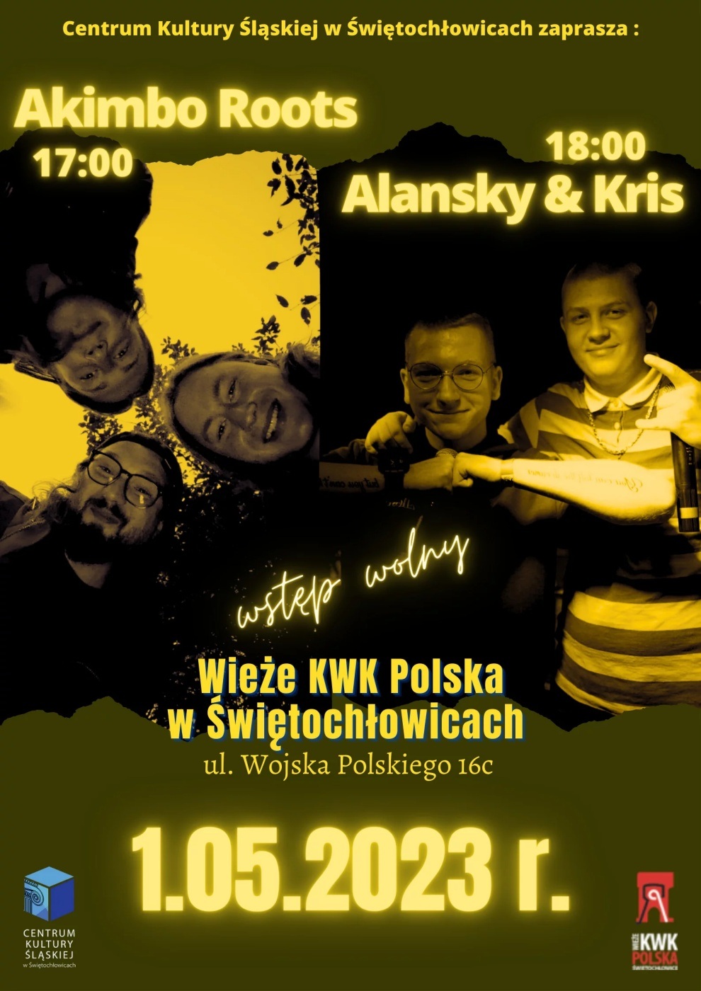 Plenerowe koncerty przy wieżach KWK Polska