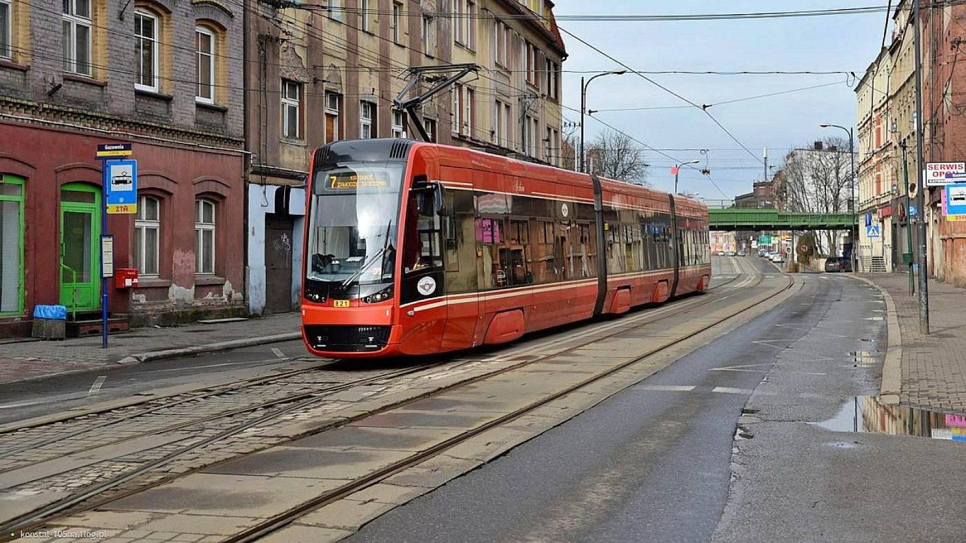 Świętochłowice ul Katowicka tramwaj Świętochłowice ul Katowicka tramwaj