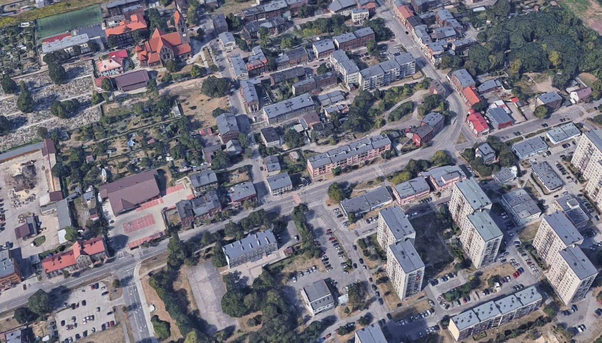 Świętochłowice ul Łagiewnicka Świętochłowice ul Łagiewnicka