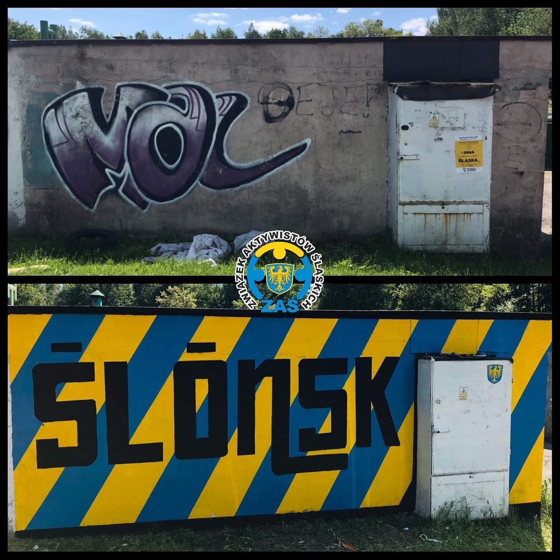 Ląski Mural w Świętochłowicach Ląski Mural w Świętochłowicach