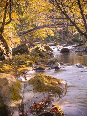 Zabytkowy Mostek w Ropicy Górnej 1 Zabytkowy Mostek w Ropicy Górnej 1