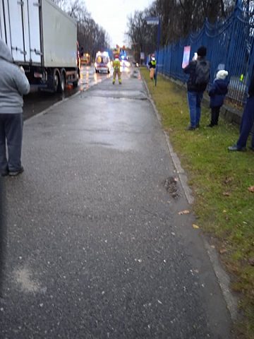 Wypadek na Bytomskiej Wypadek na Bytomskiej