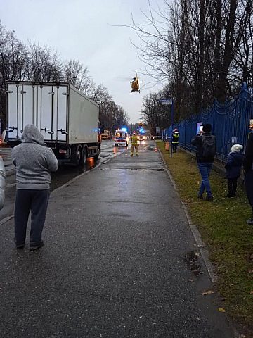 Śmiertelny wypadek w Świętochowicach Śmiertelny wypadek w Świętochowicach