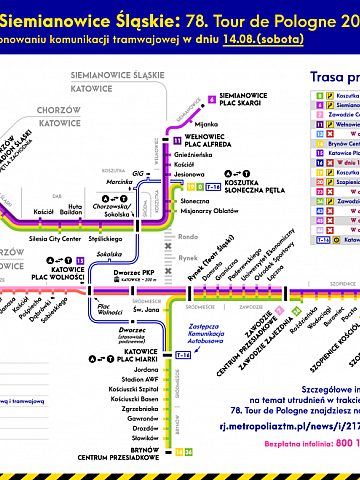 ZTM Tour de Pologne Mapy objazdowe Katowice2 Siemianowice RGB internet JO ZTM Tour de Pologne Mapy objazdowe Katowice2 Siemianowice RGB internet JO