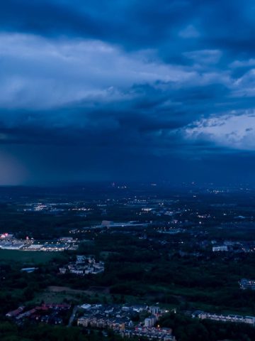 Burza w Świętochłowicach Burza w Świętochłowicach