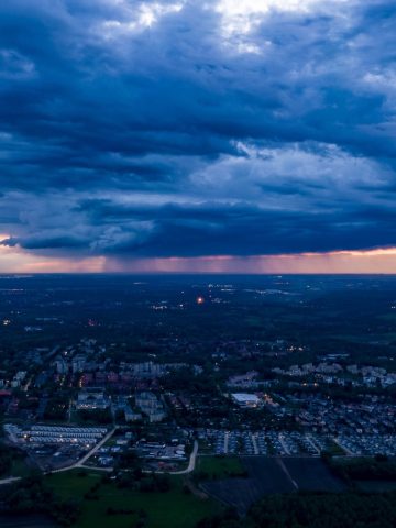 Burza w Świętochłowicach Burza w Świętochłowicach
