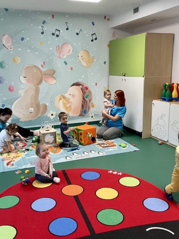 Jedna z sal dla dzieci Jedna z sal dla dzieci