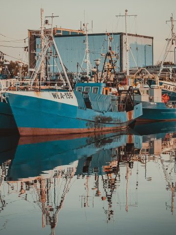 Władysławowo o Zachodzie Słońca Władysławowo o Zachodzie Słońca