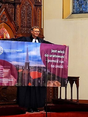 Zwiedzanie kościoła ewangelickiego w Świętochłowicach 3 Zwiedzanie kościoła ewangelickiego w Świętochłowicach 3