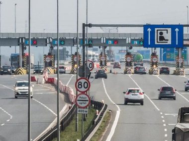 Bramki na autostradzie A4