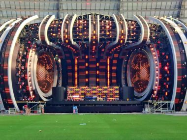 Stadion Śląski Sylwestrowa scena Stadion Śląski Sylwestrowa scena