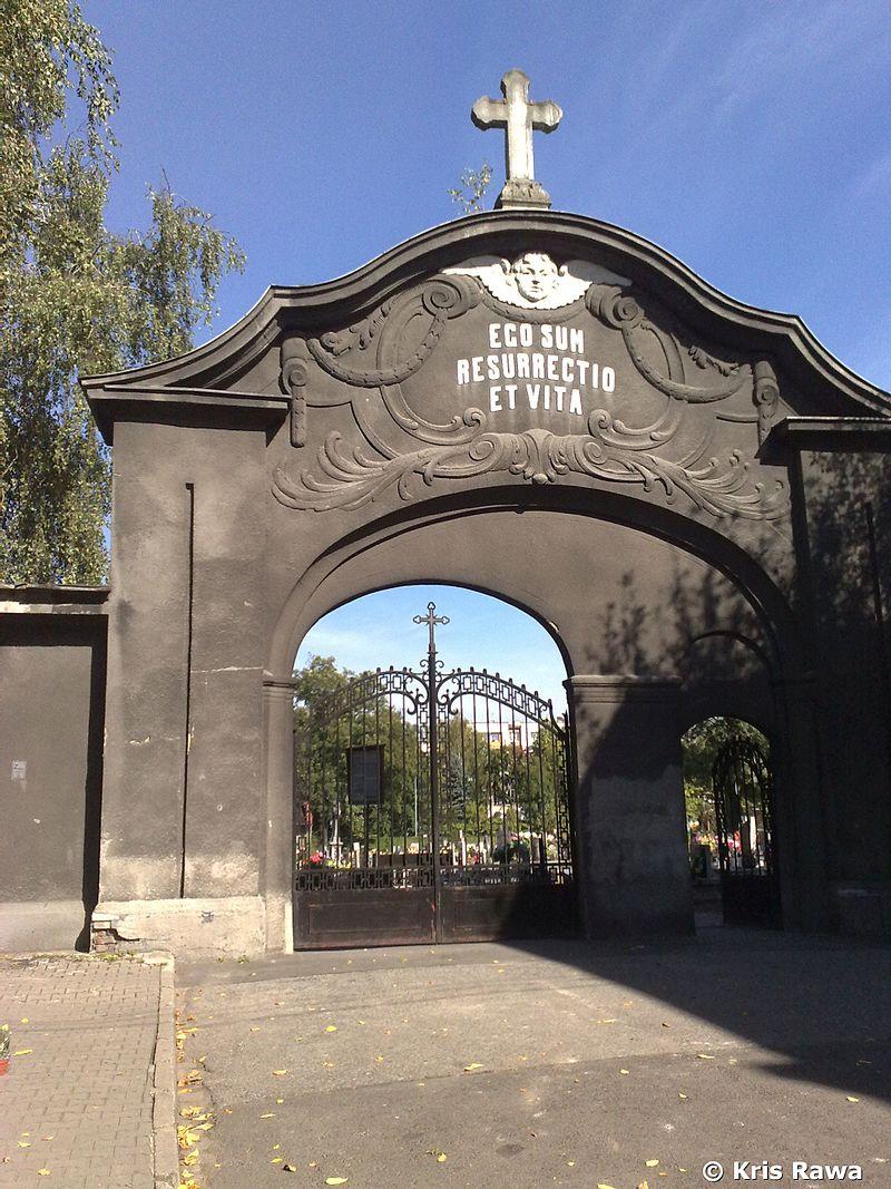 Brama stary cmentarz świętochłowice