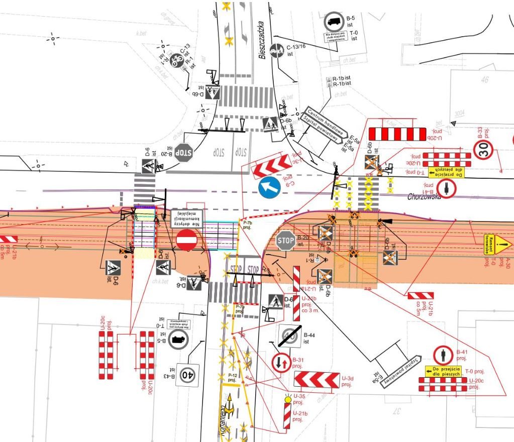 Mapa chorzowska korfantego