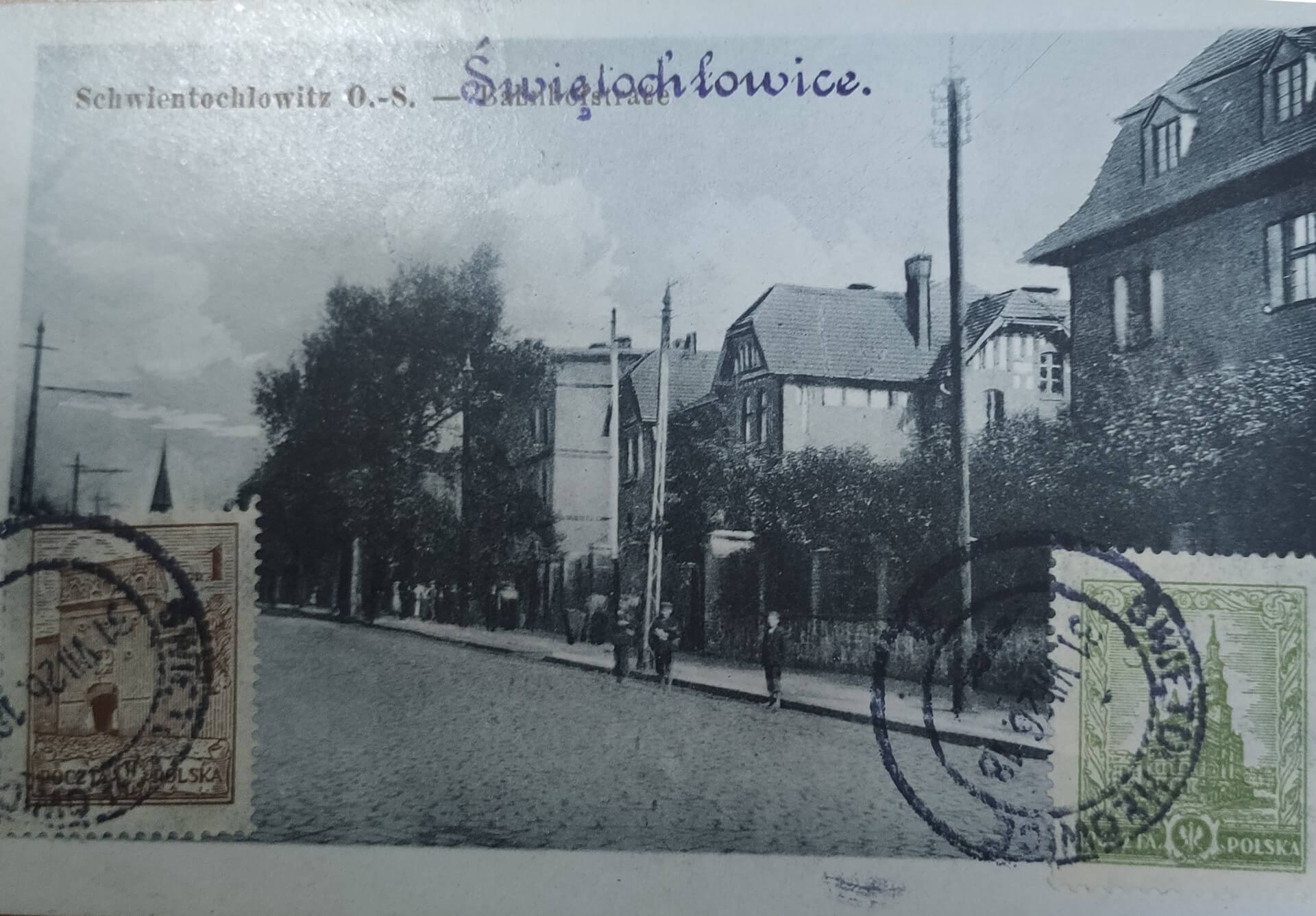 Świętochłowice pocztówka z 1926 roku