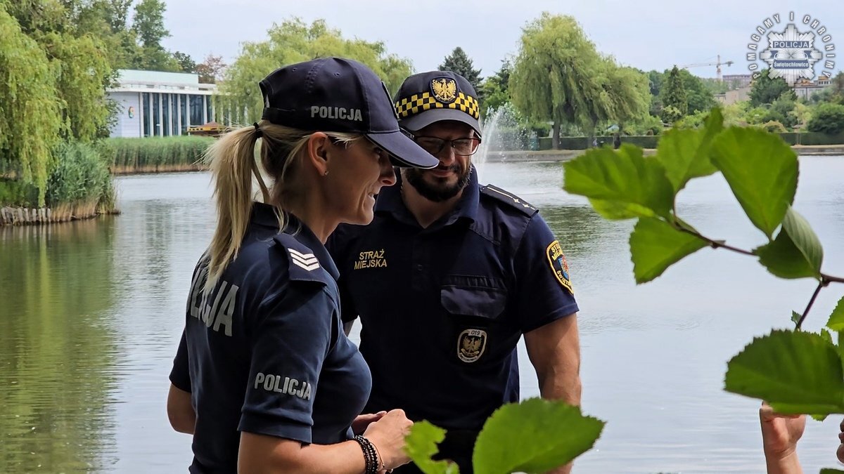 Akcja "Bilet na basen… zamiast mandatu" w Świętochłowicach